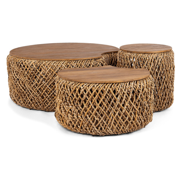 Set 3 măsuțe cafea Knut Padi B