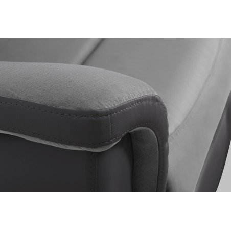 Manuell 2-sits reclinersoffa 9222