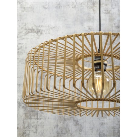 Golvlampa Bromo XL i bambu