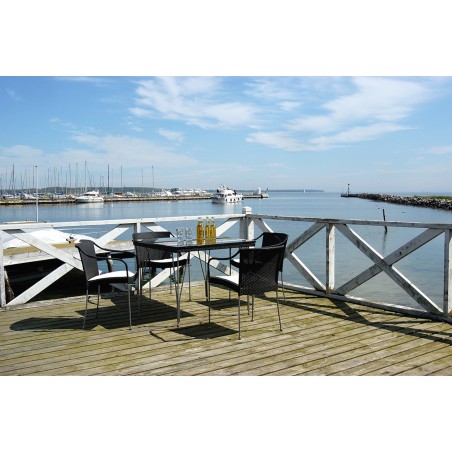 Utomhusstapelbar Pluto Fåtölj