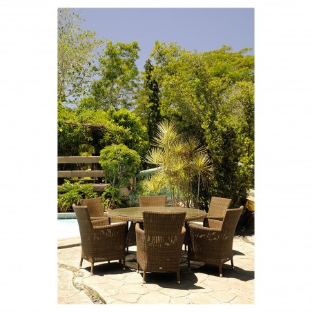 Square San Marino Square tillbaka fåtölj med kudde