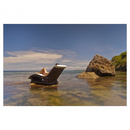 San Marino solsäng med kudde