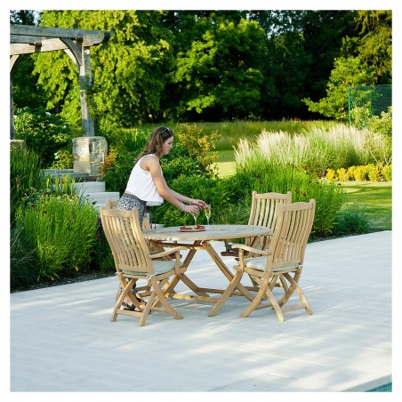 Bengal FSC roble fällbar fåtölj