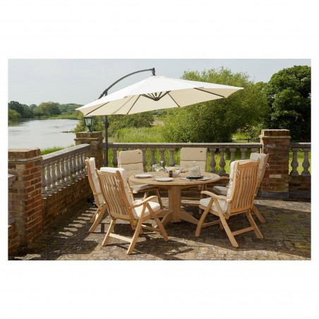 Bengal rundabordssamtal i roble och cirkulära lameller