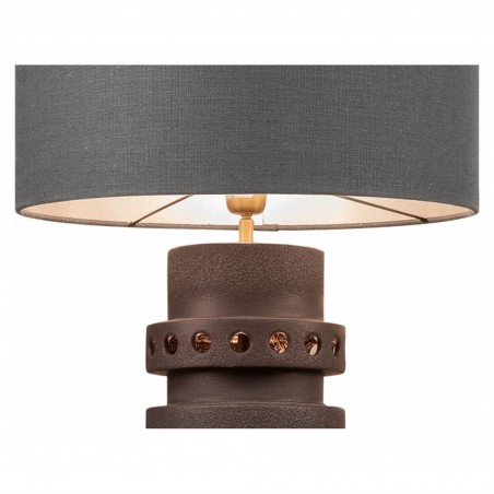 Info lampa med lampskärm