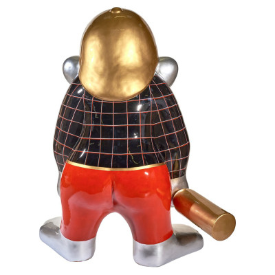 Ernest Monkey Skulptur