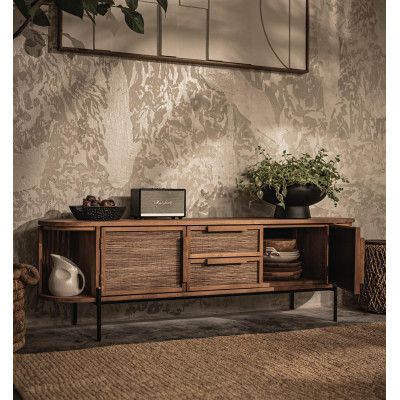 Coco skänk 2 dörrar 2 lådor 2 rack