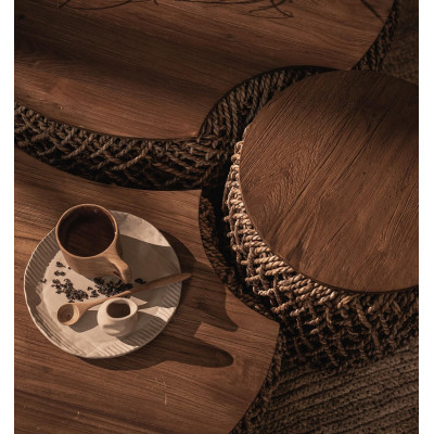 Set med 3 Knut Padi B soffbord