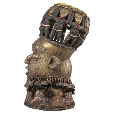 Bamum ceremoniell mask