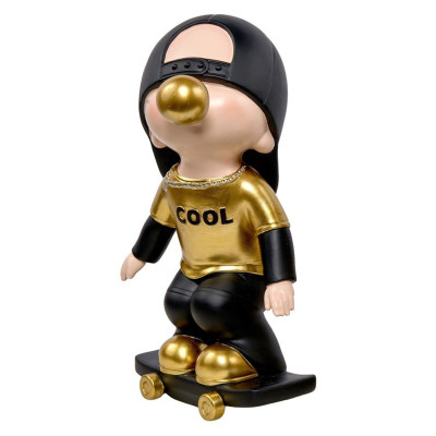 Skulptur Skaterpojke