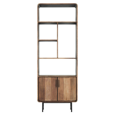 Evo bokhylla med 2 dörrar