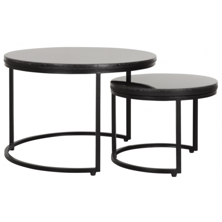 Set med 2 soffbord Palm Springs