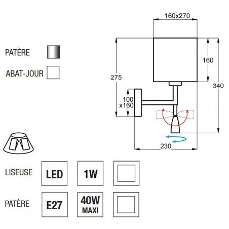 Vägglampa AP 5004