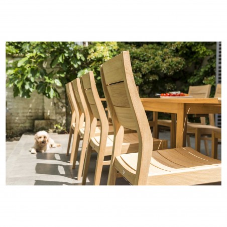 Tivoli visok hrbet roble stol