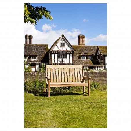 Klasična klop iz mahagonija