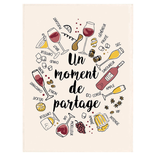 Le Partage čajna brisača