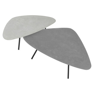 Komplet 2 mizic za kavo Plectro Air