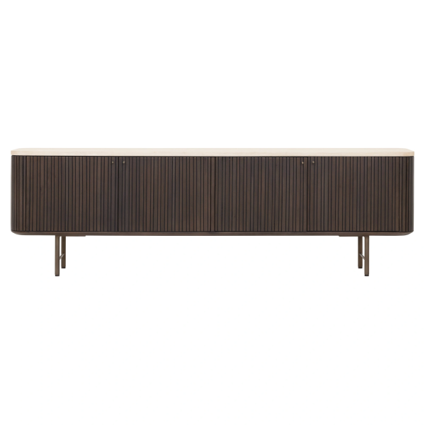 TV-omarica Maroon s 4 vrati