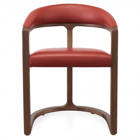 Stolička Kobe z orechového dreva