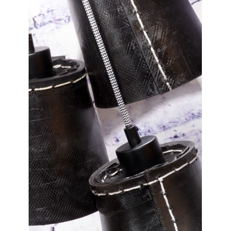 Závesné svietidlo Amazon s 3 tienidlami