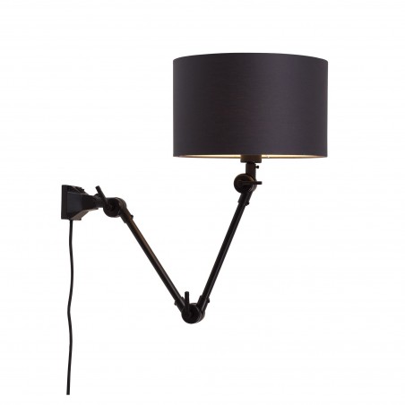 Nástenná lampa Amsterdam s tromi kĺbmi