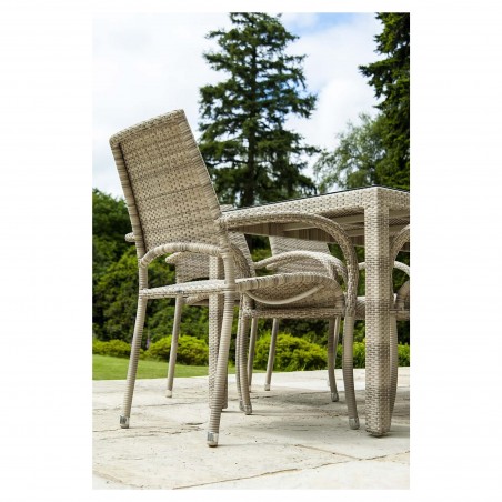 Stohovateľné kreslo Fiji Ocean Pearl