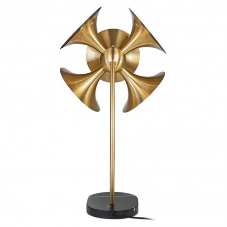 Jazz mosadz stolná lampa