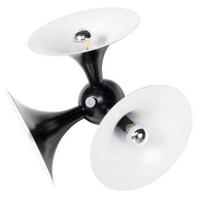 Nástenná lampa Jazz z hliníka