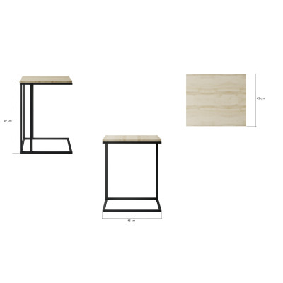 Vigo príručný stolík