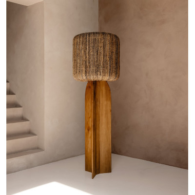 Stojacia lampa Orbit z abaky